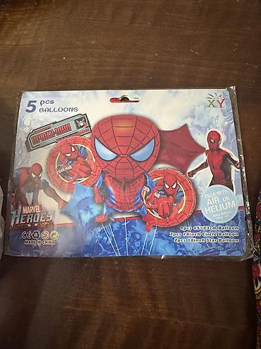 Воздушные шары и принадлежности: Набор фольгированных шаров для детского праздника «Синий трактор» + — 20