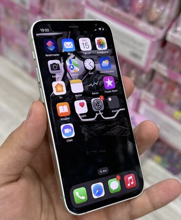 mini modem: IPhone 12 mini, 128 GB, Yaşıl, Face ID