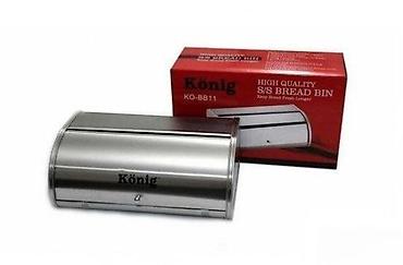 dupla stega: Kutija za hleb Konig KO-BB11 NOVO. Opis proizvoda: Materijal: Inox — 2