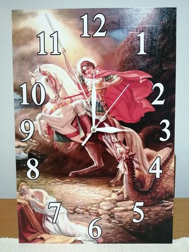 Satovi za kuću: Zidni sat, bоја - Šareno, Novo — 5