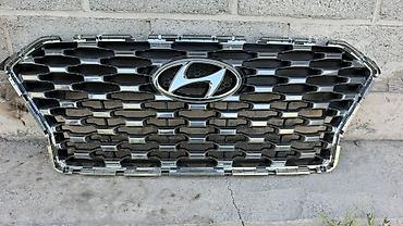 ришетка: Решетка радиатора Hyundai 2021 г., Б/у, Оригинал — 1