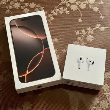 iphone x max qiymeti: IPhone 16 Pro Max, 256 GB, Desert Titanium, Zəmanət, Simsiz şarj, Face ID