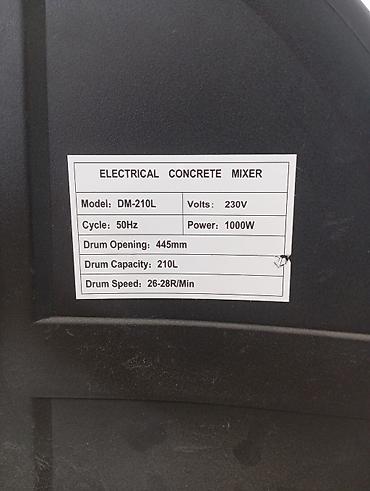 black decker: Электрическая бетоносмесительная машина DM-210L - Тип: электрический — 3