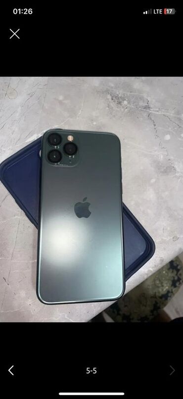 айфон 13 про макс бу цена в бишкеке: IPhone 11 Pro, Matte Midnight Green, Чехол