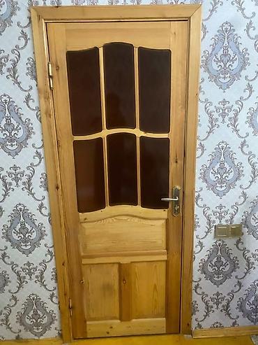 temiz xali: Ağac interyer qapıları – şüşəli klassik dizayn - Material: tam taxta — 1