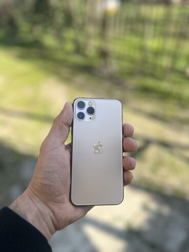 ayfon 11 yeni: IPhone 11 Pro, 256 ГБ, Золотой, Отпечаток пальца, Face ID