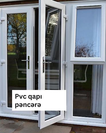 plastic qapi: Bu PVC qapı və pəncərə sistemləri, evinizdə və ya ofisinizdə maksimum — 1