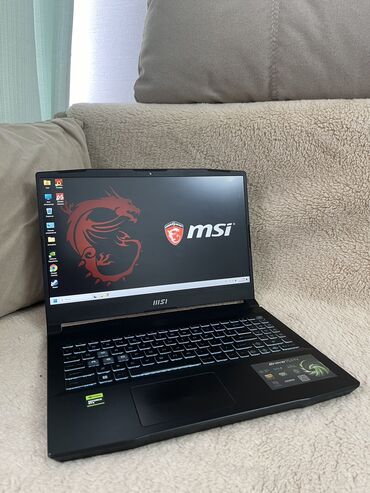 Ноутбуки: Ноутбук, MSI, 16 ГБ ОЗУ, AMD Ryzen 5, 15.6 ", Б/у, Для несложных задач, память NVMe SSD