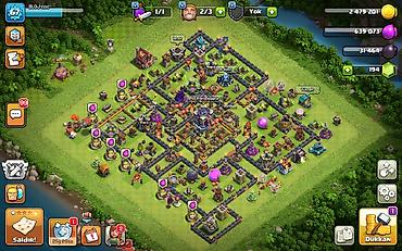 Электротранспорт: Clash of Clans hesabı – inkişaf etmiş kənd və balanslı müdafiə - — 1
