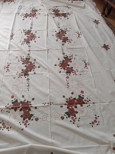 текстиль бишкек: Комплект скатерть с салфетками х/б. Скатерть размер