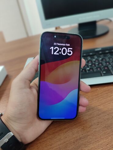 telefon kabrolari samsung: IPhone 15 Pro, 128 ГБ, Белый, Гарантия, С документами, Face ID