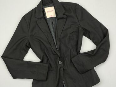 szara marynarka damskie do sukienki: Women's blazer Cropp, S (EU 36), condition - Good