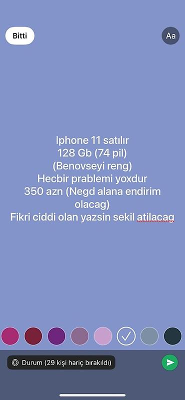 ps 6 qiyməti: IPhone 11, 128 GB, Face ID — 1
