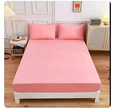 Posteljina: Pamučne navlake za dušek sa lastišem + jastučnice - Materijal — 1