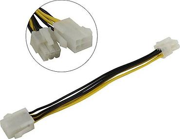 socket 1155: Адаптер переходник 6 pin (male) - 6 pin (female) Кабель — 4