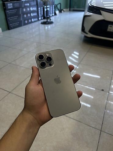 apple ipad 13: IPhone 16 Pro Max, 256 GB, Natural Titanium, Face ID, Simsiz şarj, Sənədlərlə — 1