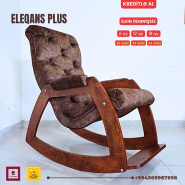 Kreslolar: Yeni, Kreslo-kaçalka, Parça, Kredit var, Şəhərdaxili pulsuz çatdırılma — 12