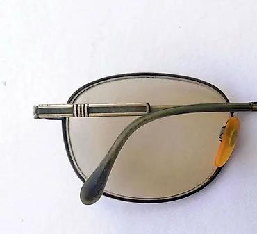 Naočare: Vintage ITALIJANSKI OVAL dioptrijski ram. PRELEP, . MANIR SREBRA — 9