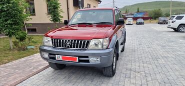 работа в оше продавец: Toyota Land Cruiser Prado: 2000 г., 3 л, Автомат, Дизель, Жол тандабас