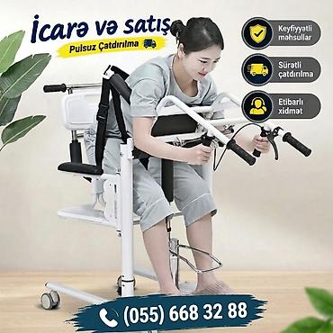tibbi papaq: Reabilitasiya üçün stasionar/gəzdirici transfer qurğusu – icarə və — 2