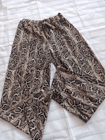 elegantne pantalone za punije dame: M (EU 38), High rise, Flare