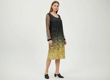 sukienki plus size elegancka: Сукня жіноча, розмір L