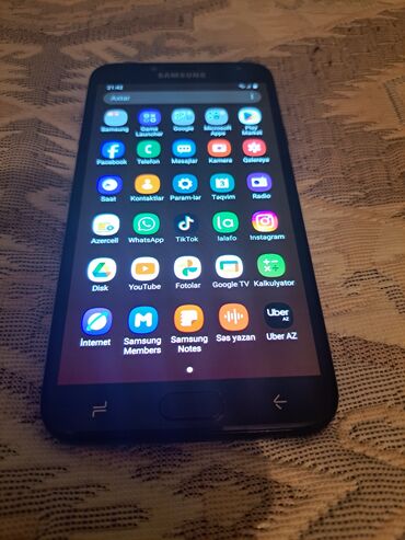 Mobil telefonlar: Samsung Galaxy J4 2018, 16 GB, rəng - Qara, Sensor