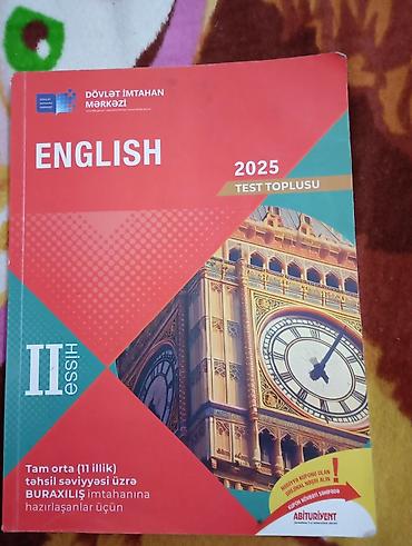 Testlər: İngilis dili Testlər 11-ci sinif, DİM, 2-ci hissə, 2023 il — 6