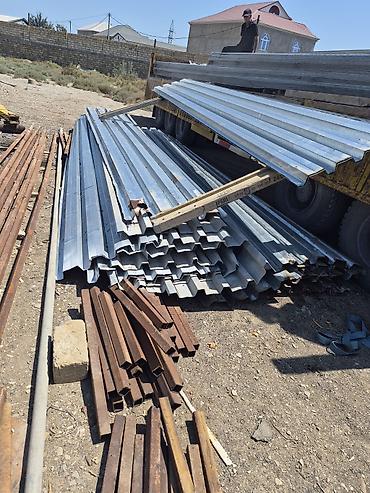 corniy pol: Profil dam örtüyü üçün sinklənmiş metal vərəqlər - Material — 3