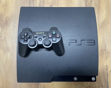 PS3 (Sony PlayStation 3): Продаю Ps3 slim 160GB. Прошитая записано 14 игр. В комплекте один