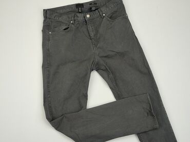 czarne spódniczka jeansowe: Jeansy, H&M, L, stan - Dobry