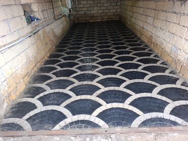 Tamet: Tamet döşəmə xidməti – dekorativ beton/daş təməli ilə həyət və giriş — 22