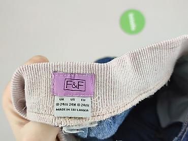 boho top: Spodnie jeansowe, F&F, 1.5-2 lat, 92, stan - Bardzo dobry — 4
