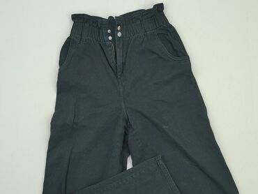czarne dżinsowe spódnice: Jeansy, H&M, XS, stan - Dobry