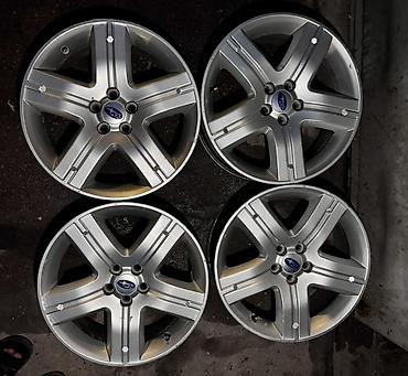 Литые Диски R 17 Subaru, Комплект, отверстий - 5, Б/у