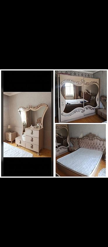 077 613 12 74Klassik üslubda yataq otağı dəsti Dəst tərkibi: - 2