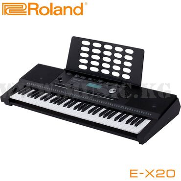 большое пианино: Синтезатор Roland E-X20 E-X20 представляет собой доступный
