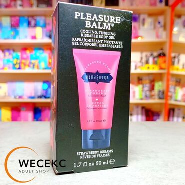 Товары для взрослых: Гель Pleasure Balm Sensations STRAWBERRY DREAMS с ароматом клубники -