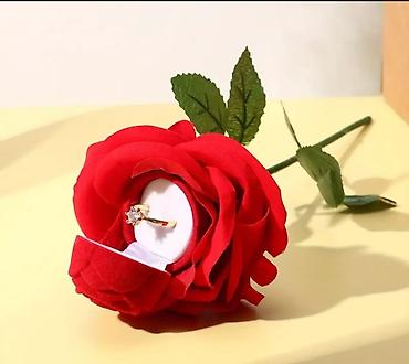 gul toptan satis: Hədiyyə qutusu, Yeni, rəng - Qırmızı, Rayonlara çatdırılma — 1