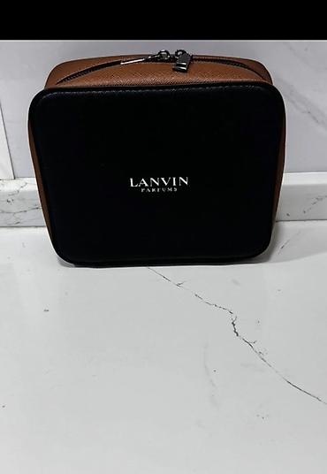 architect parfüm: Lanvin Parfums kosmetik/aksesuar çantası - Kompakt ölçülü, sərt — 1