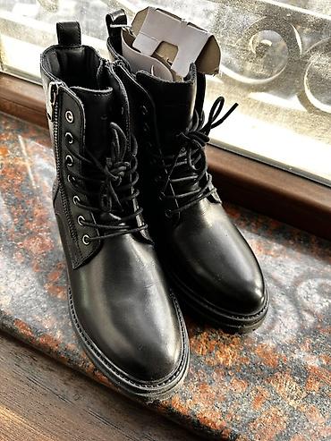 Ботинки и ботильоны: Ботинки, 36, Geox, Новый, цвет - Черный, Самовывоз — 5