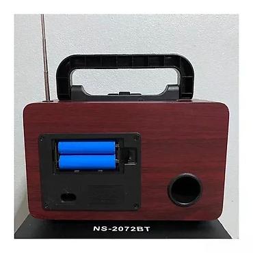 vep aparat: Retro radio NNS NS-2072BT NOVO. Opis proizvoda: Visok kvalitet zvuka — 6