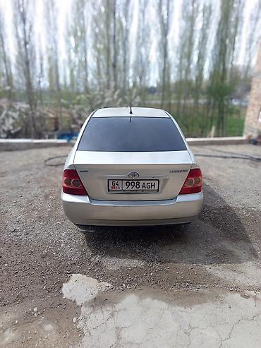 кочкор авто: Toyota Corolla: 2005 г., 1.6 л, Кол менен иштөөчү, Бензин, Седан — 6