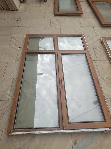 susə qiyməti: Plastik pencere bahali mayiryaldi olcusu 1.20×1.80 di 5 ededdir 5 de — 1