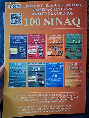 Testlər: 100 Sınaq İmtahanı – English 11(First edition) *Səliqəli ve təmizdir* — 2