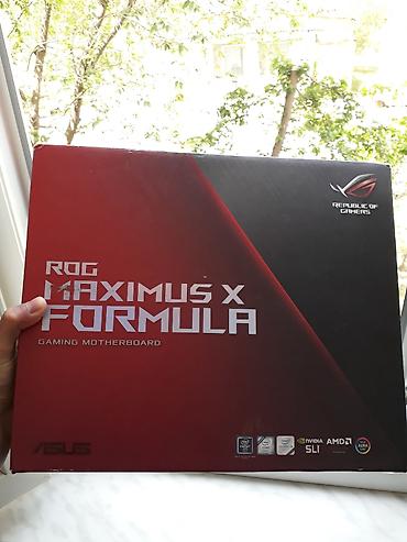 Masaüstü kompüterlər və iş stansiyaları: CPU: Intel Core i7-9700K (3.6GHz) Ana kart: ASUS Maximus X Formula — 5