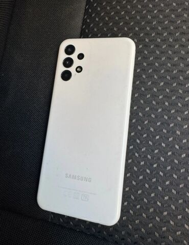 музыкальный центр самсунг: Samsung Galaxy A13, 64 GB, rəng - Ağ, Barmaq izi