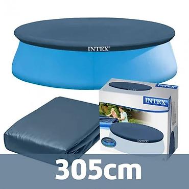 trimer demon: Intex prekrivač za nadzemne bazene Ø 305 cm – Praktična zaštita za — 1