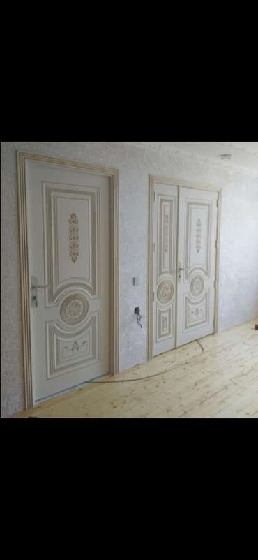 Otaq qapıları: Yeni Otaq qapısı Zamok və çərçivə ilə, Zəmanətli, Pulsuz quraşdırma, Pulsuz çatdırılma, Ödənişli çatdırılma, Rayonlara çatdırılma — 21