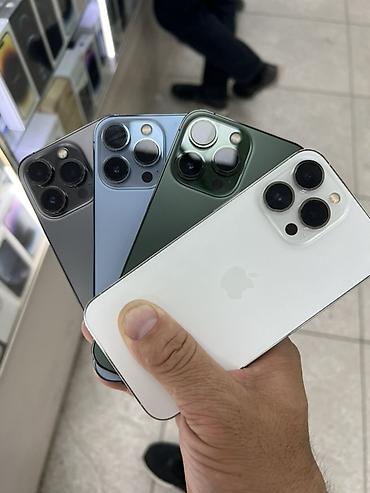 iphone cs: IPhone 13 Pro, Б/у, 256 ГБ, Белый, Зарядное устройство, Защитное стекло, Чехол, В рассрочку, 95 % — 2